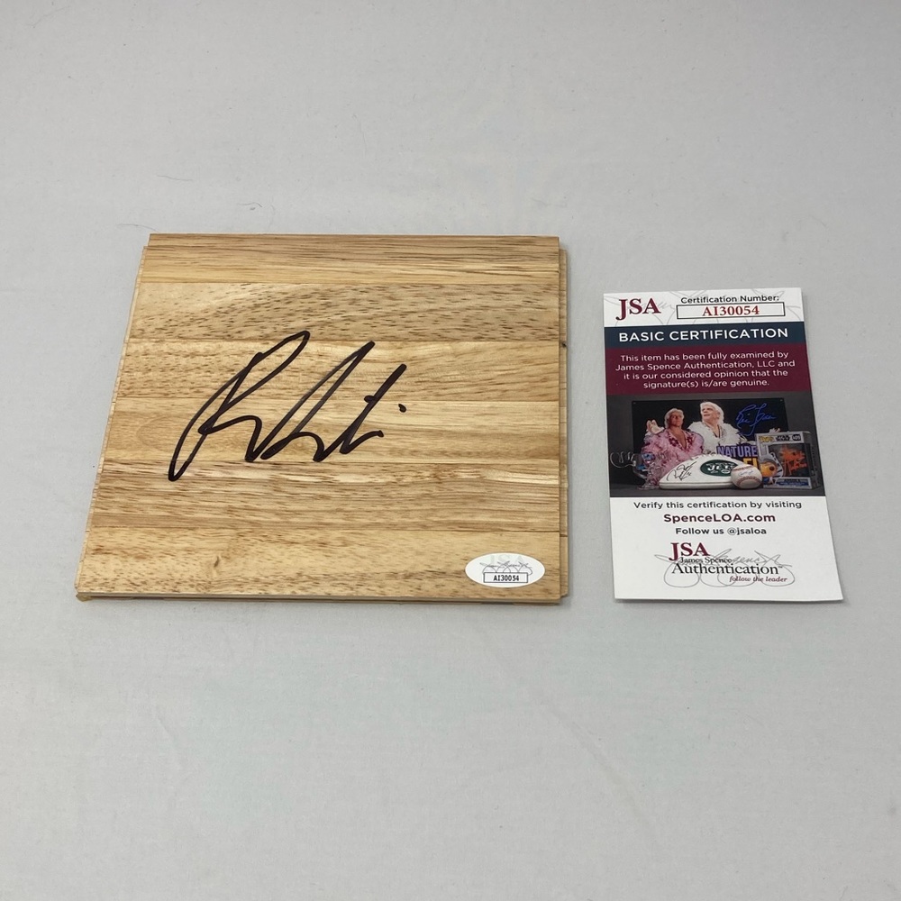 Ryan Arcidiacono signed 6x6 Floor Villanova Wildcats New York Knicns JSA COA